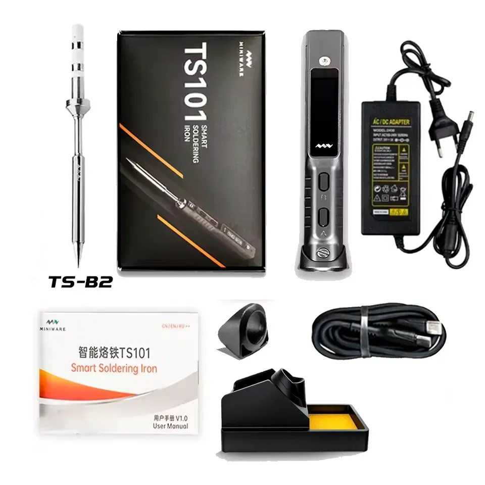Ts100 Home - TS100 Soldering Iron Professional Smart Portable Soldering ...